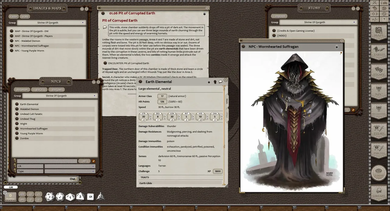 Fantasy Grounds - Eldritch Lairs (5E) Screenshot 11