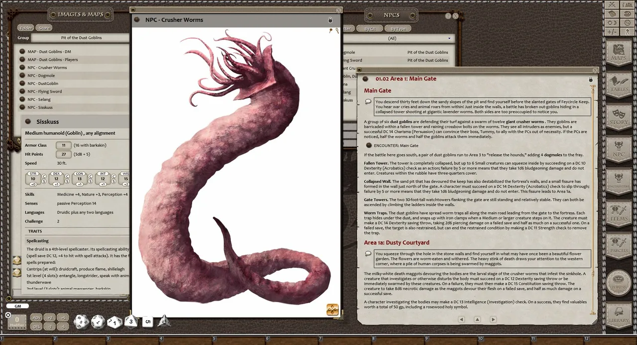 Fantasy Grounds - Eldritch Lairs (5E) Screenshot 6