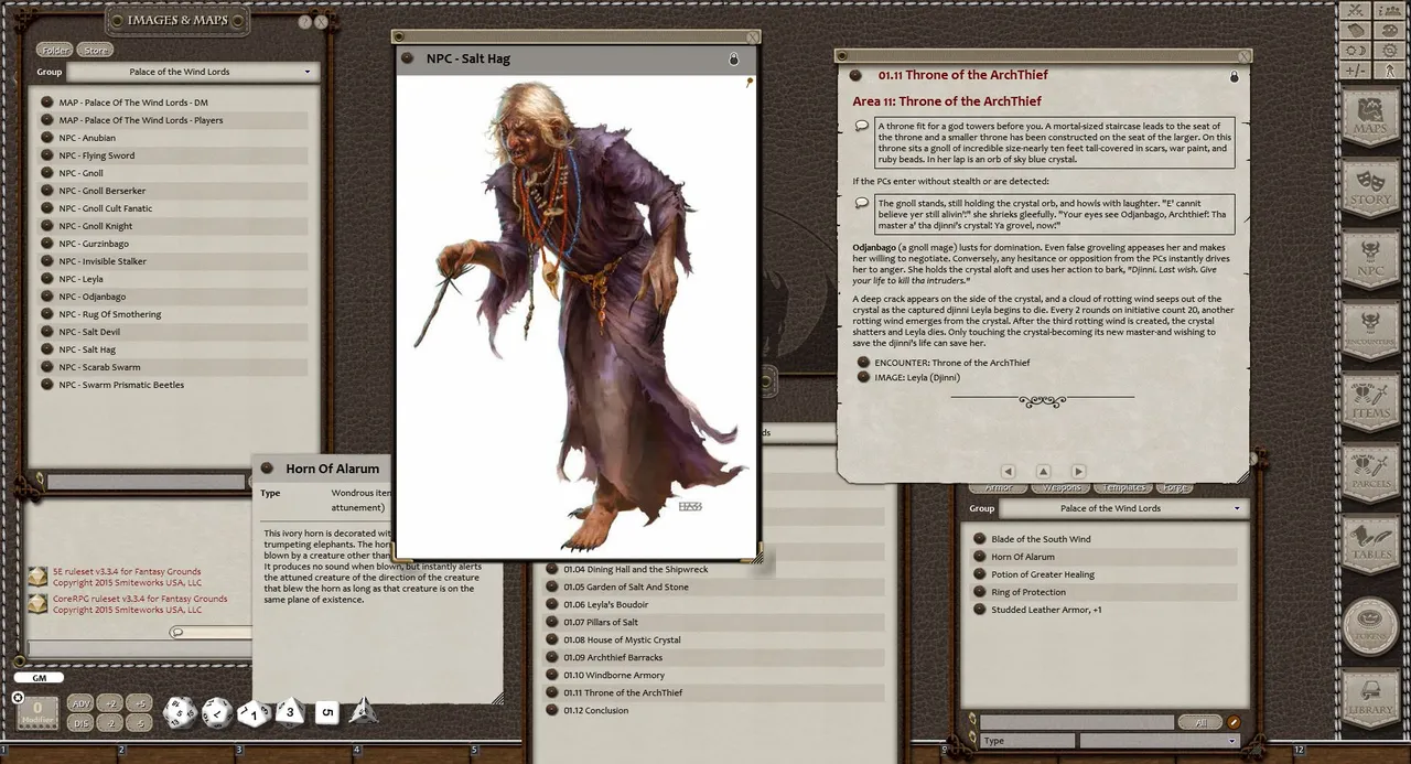 Fantasy Grounds - Eldritch Lairs (5E) Screenshot 1