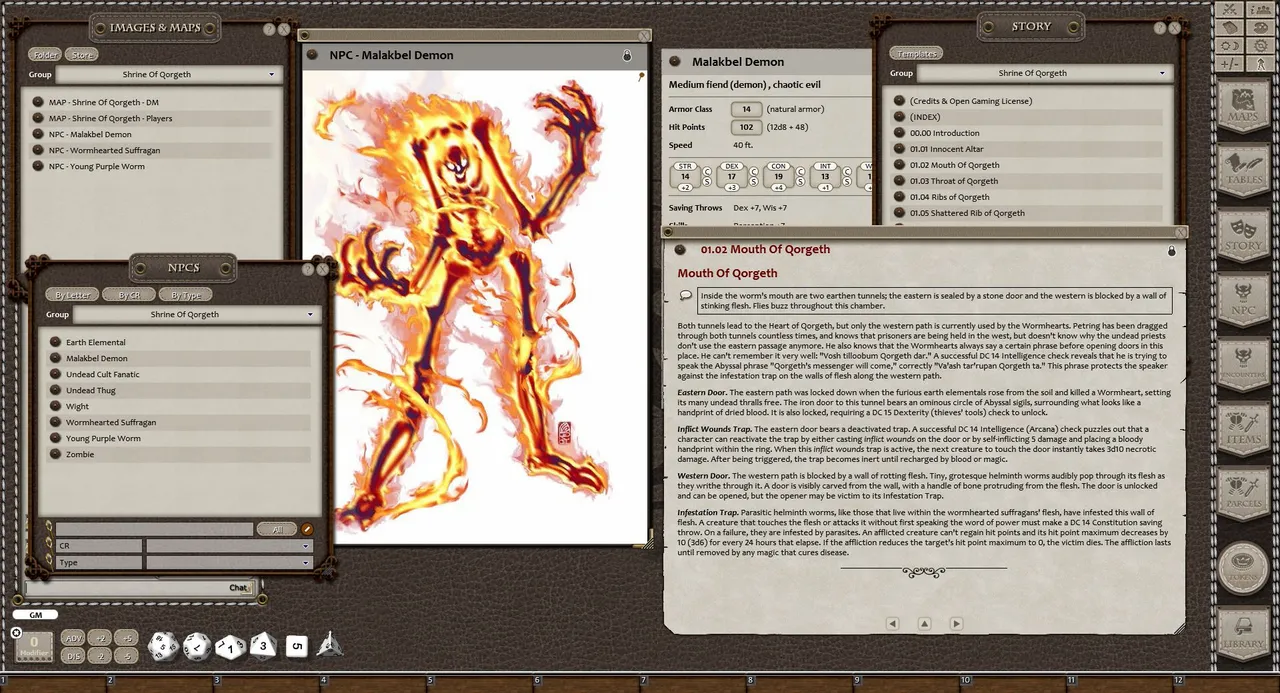 Fantasy Grounds - Eldritch Lairs (5E) Screenshot 12