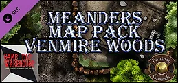 Fantasy Grounds - Meanders Map Pack: Venmire Woods (Map Pack)