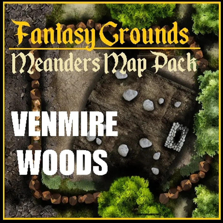 Fantasy Grounds - Meanders Map Pack: Venmire Woods (Map Pack) Screenshot 0