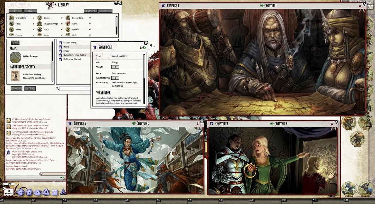 Fantasy Grounds - Pathfinder Society Roleplaying Guild Guide (PFRPG) Screenshot 2
