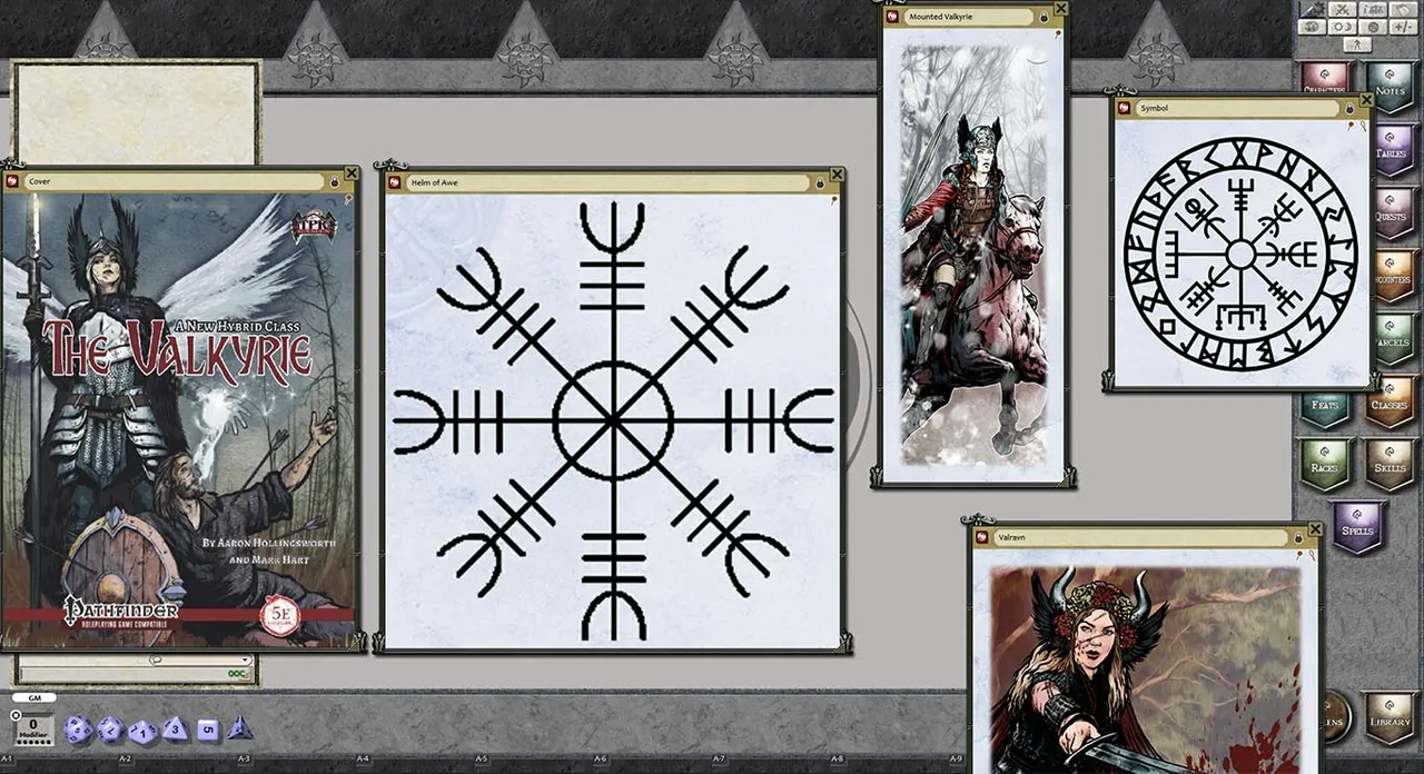 Fantasy Grounds - The Valkyrie: A New Hybrid Class (PFRPG) Screenshot 3