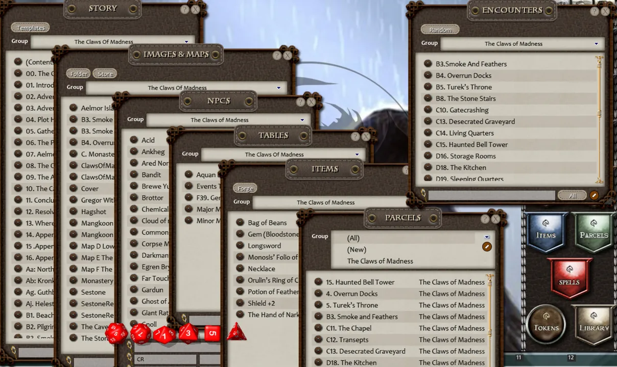 Fantasy Grounds - The Claws of Madness (5E) Screenshot 3