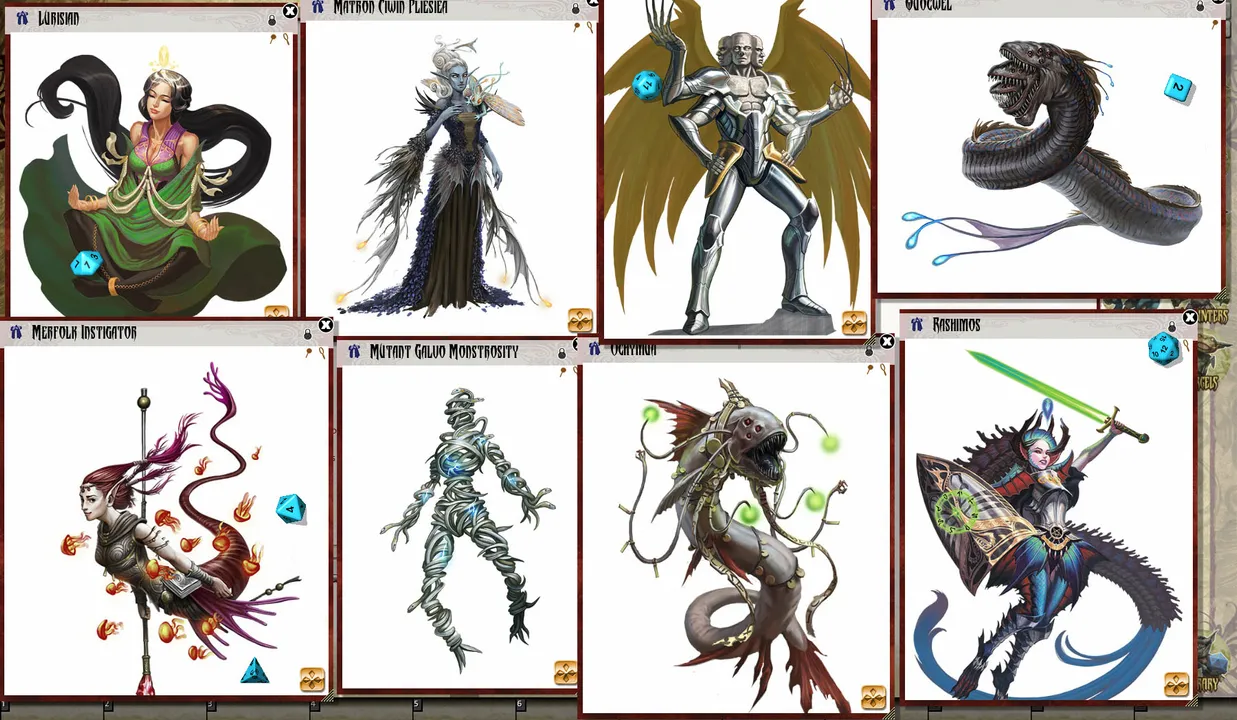 Fantasy Grounds - Pathfinder RPG - Ruins of Azlant AP 6: Beyond the Veiled Past (PFRPG) Screenshot 0