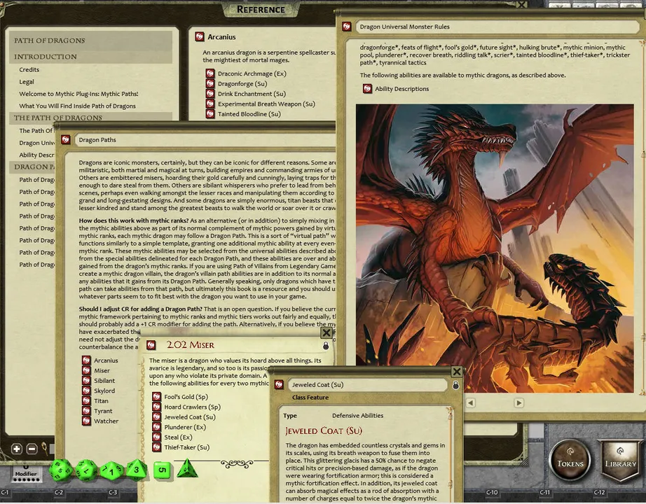 Fantasy Grounds - Path of Dragons (PFRPG) Screenshot 3