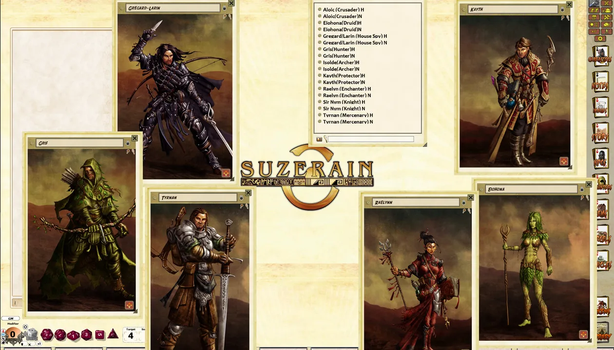 Fantasy Grounds - Suzerain: Caladon Falls Intro Pack (Savage Worlds) Screenshot 2