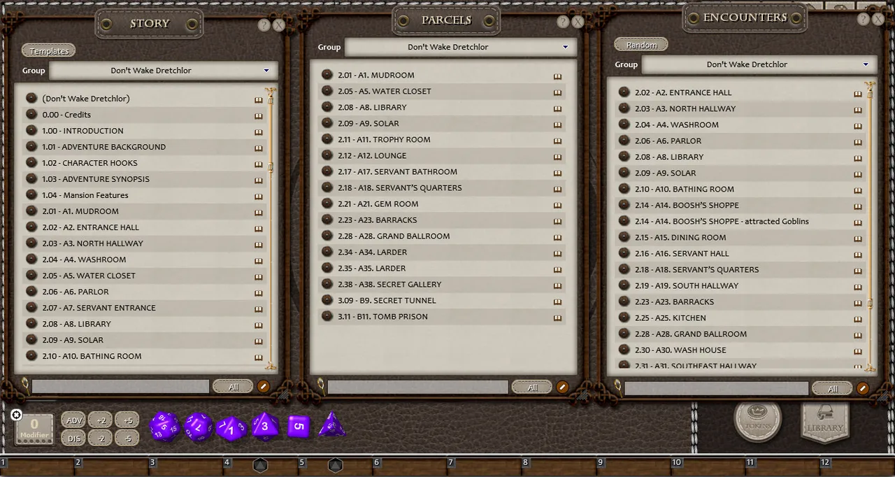 Fantasy Grounds - Don't Wake Dretchlor (5E) Screenshot 1