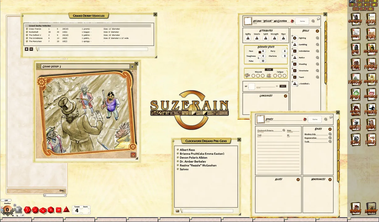 Fantasy Grounds - Clockwork Dreams Intro Pack (Savage Worlds) Screenshot 1