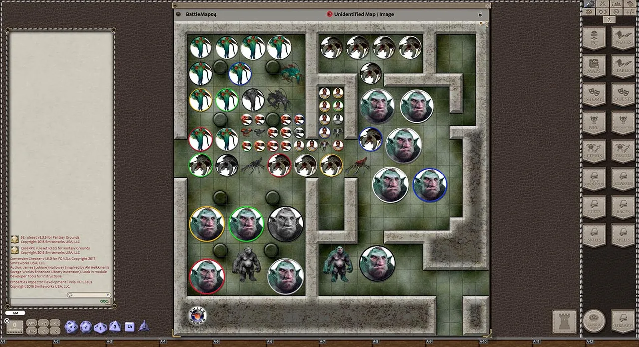 Fantasy Grounds - Creatures A-Z Vol 01 (Token Pack) Screenshot 0