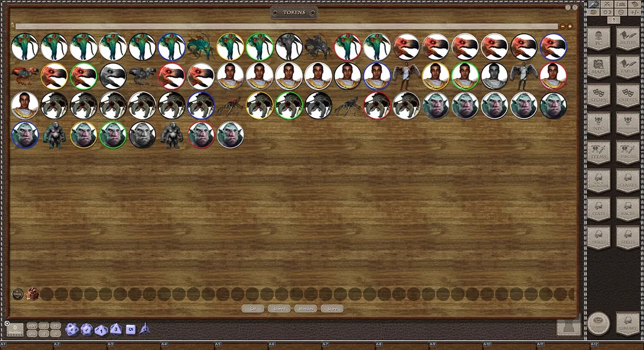 Fantasy Grounds - Creatures A-Z Vol 01 (Token Pack) Screenshot 3