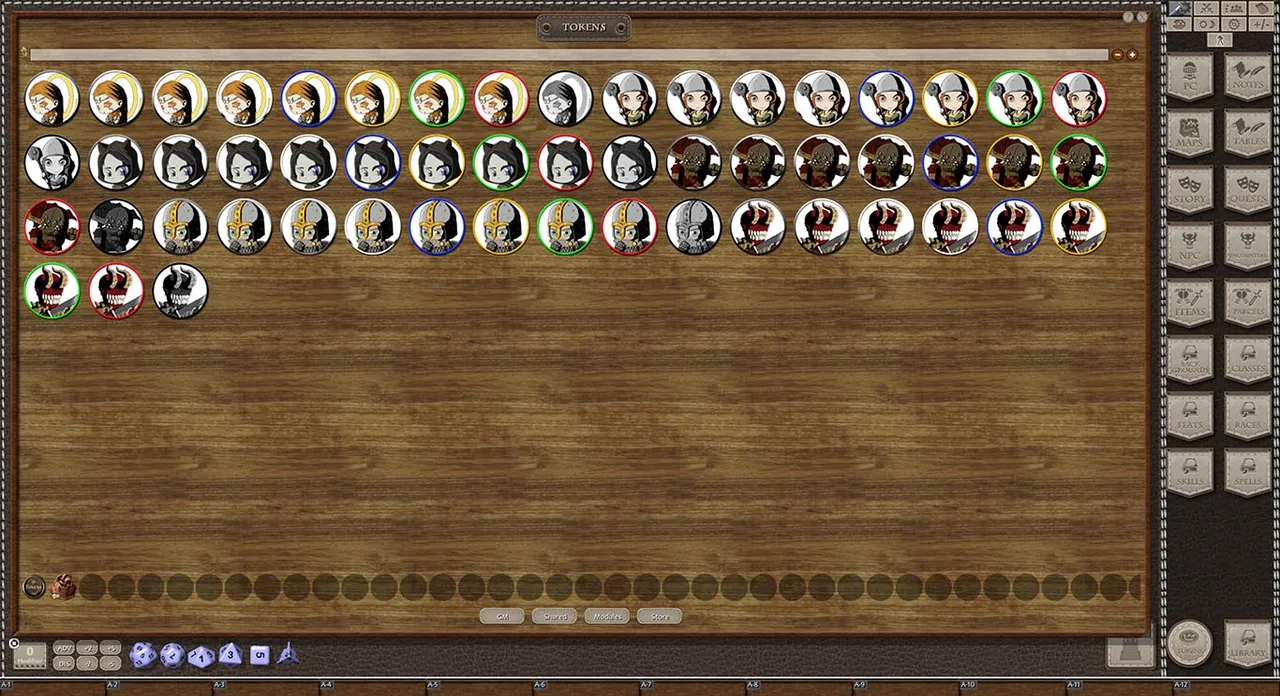 Fantasy Grounds - Chibi Characters Vol 1 (Token Pack) Screenshot 1