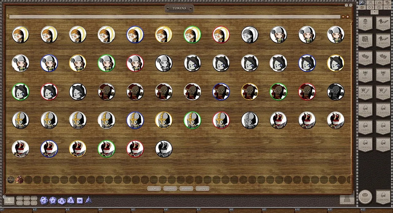 Fantasy Grounds - Chibi Characters Vol 1 (Token Pack) Screenshot 2