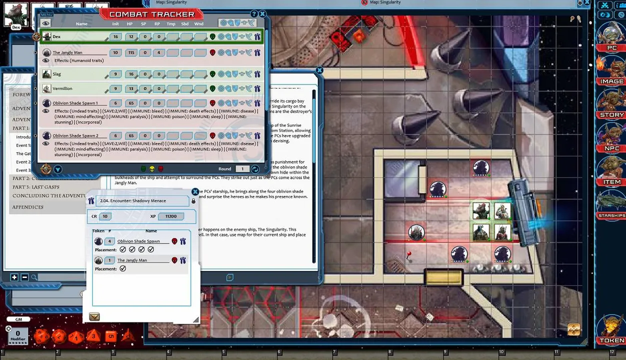 Fantasy Grounds - Starfinder RPG - Dead Suns AP 5: The Thirteenth Gate (PFRPG) Screenshot 2