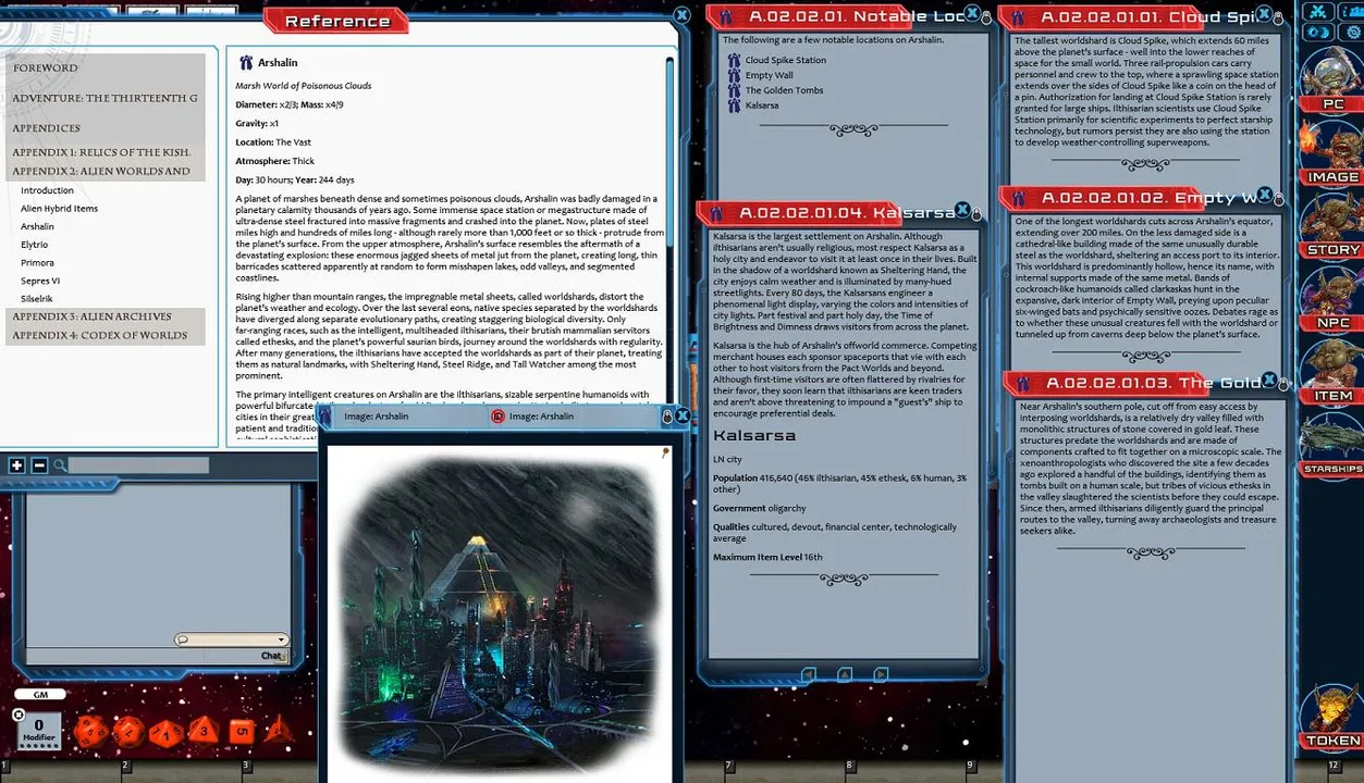 Fantasy Grounds - Starfinder RPG - Dead Suns AP 5: The Thirteenth Gate (PFRPG) Screenshot 6