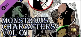 Fantasy Grounds - Monstrous Characters Vol 1 (Token Pack)
