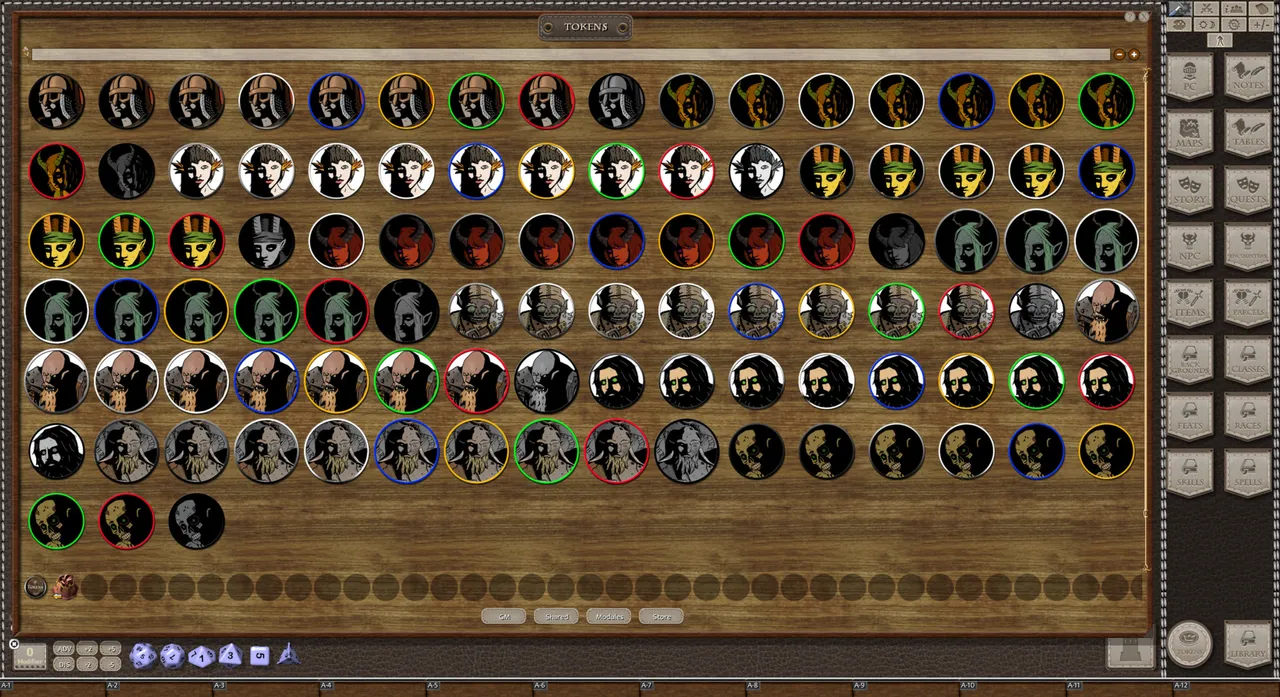 Fantasy Grounds - Monstrous Characters Vol 1 (Token Pack) Screenshot 2