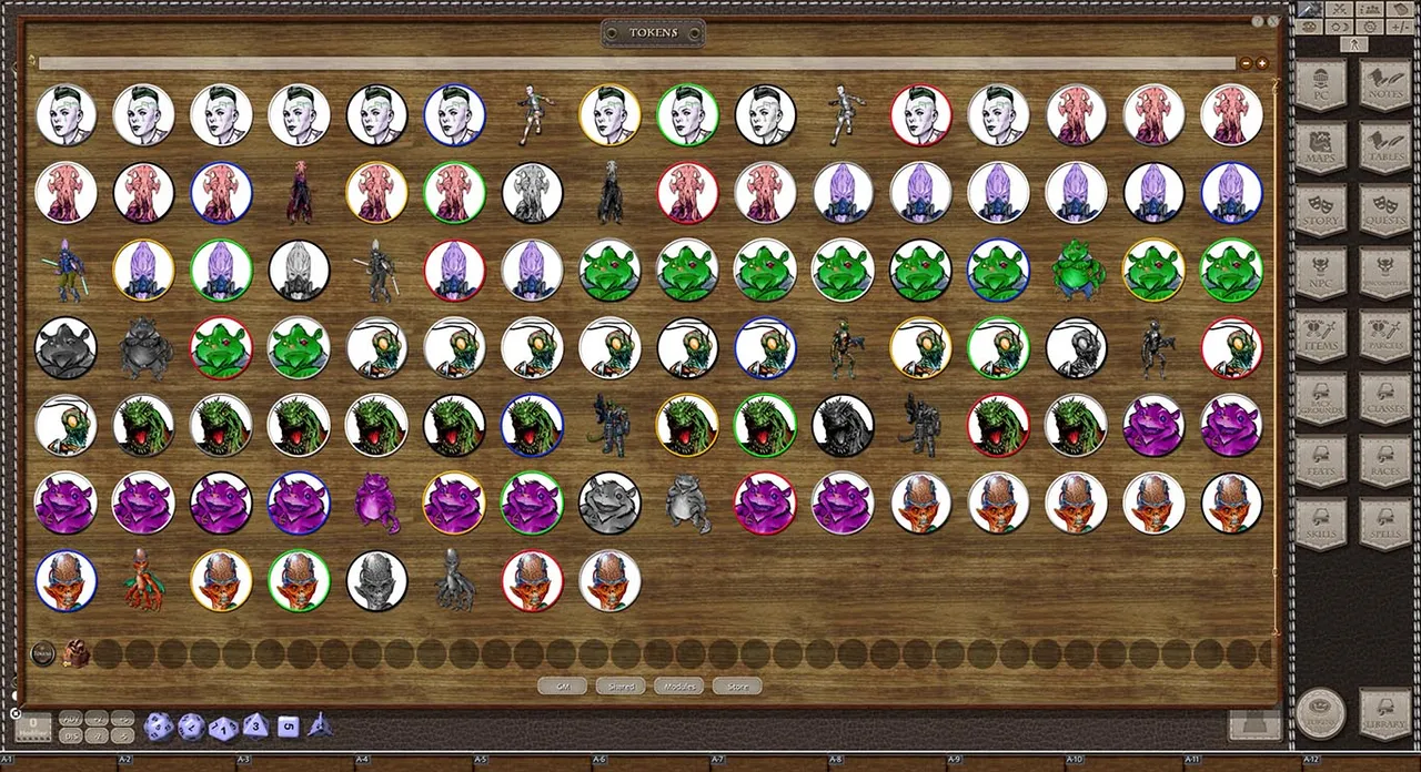 Fantasy Grounds - Sci-fi Species Vol 1 (Token Pack) Screenshot 3