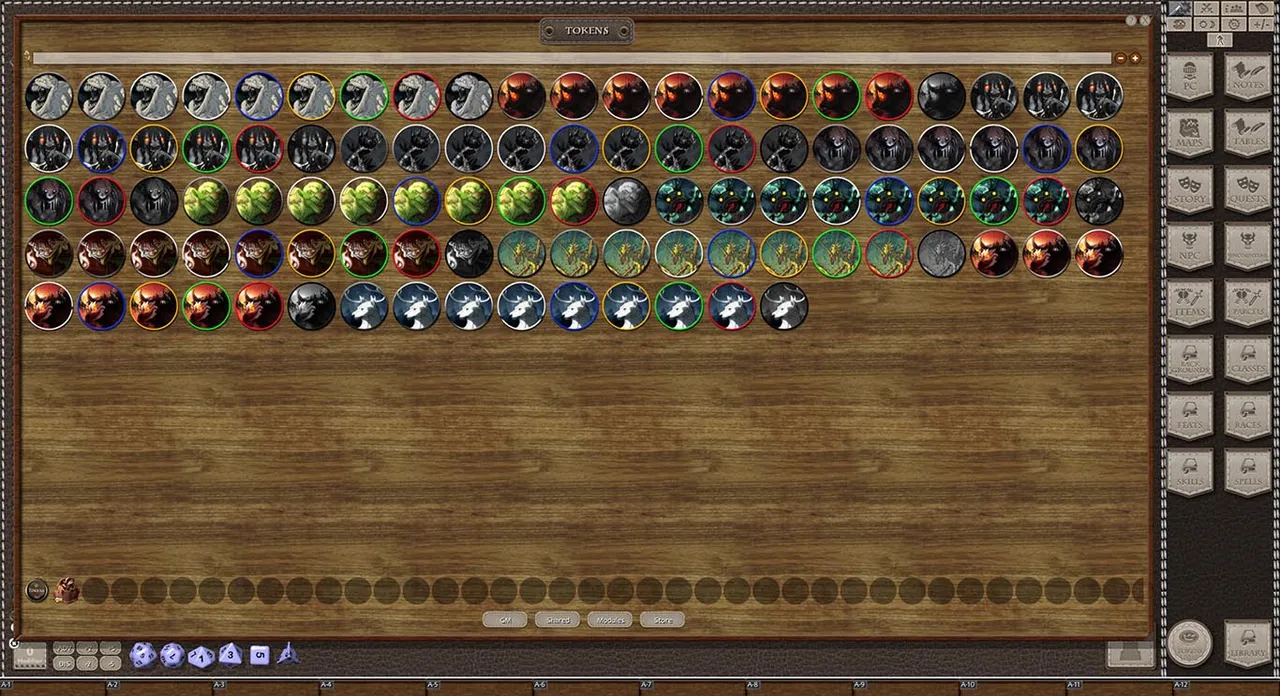 Fantasy Grounds - Strange Supernaturals Vol 1 (Token Pack) Screenshot 1
