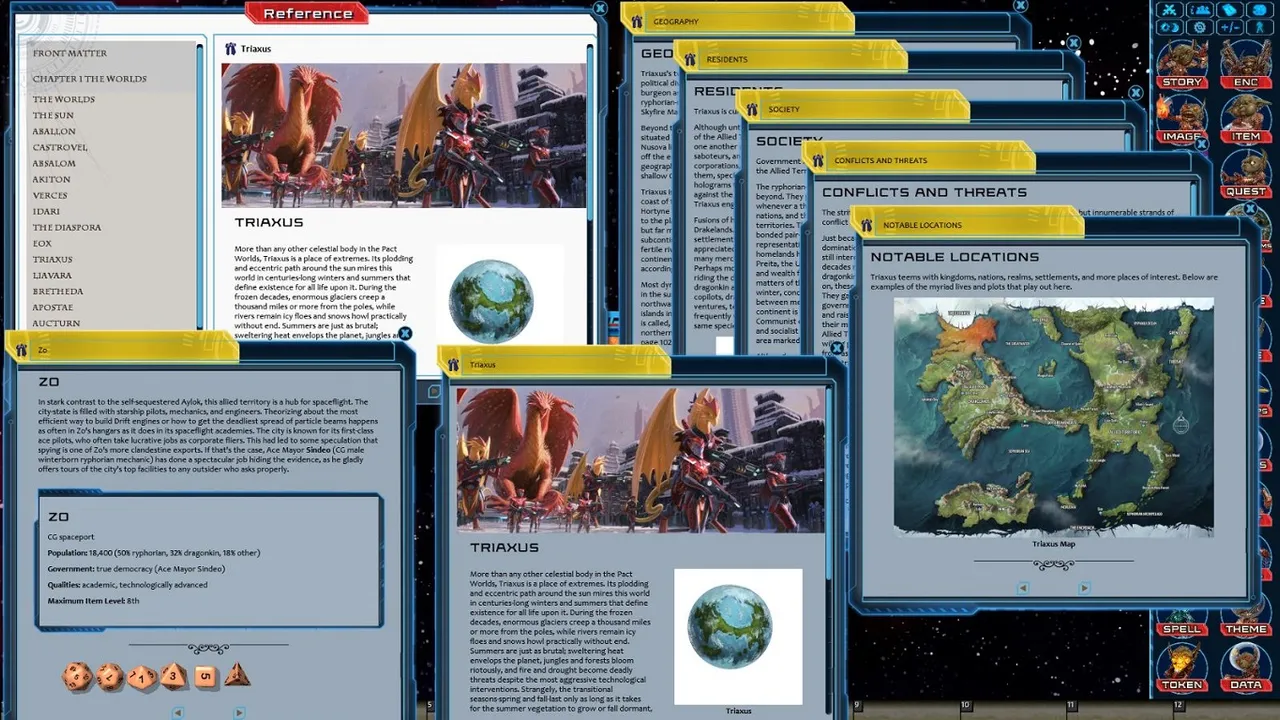Fantasy Grounds - Starfinder RPG - Pact Worlds (SFRPG) Screenshot 4