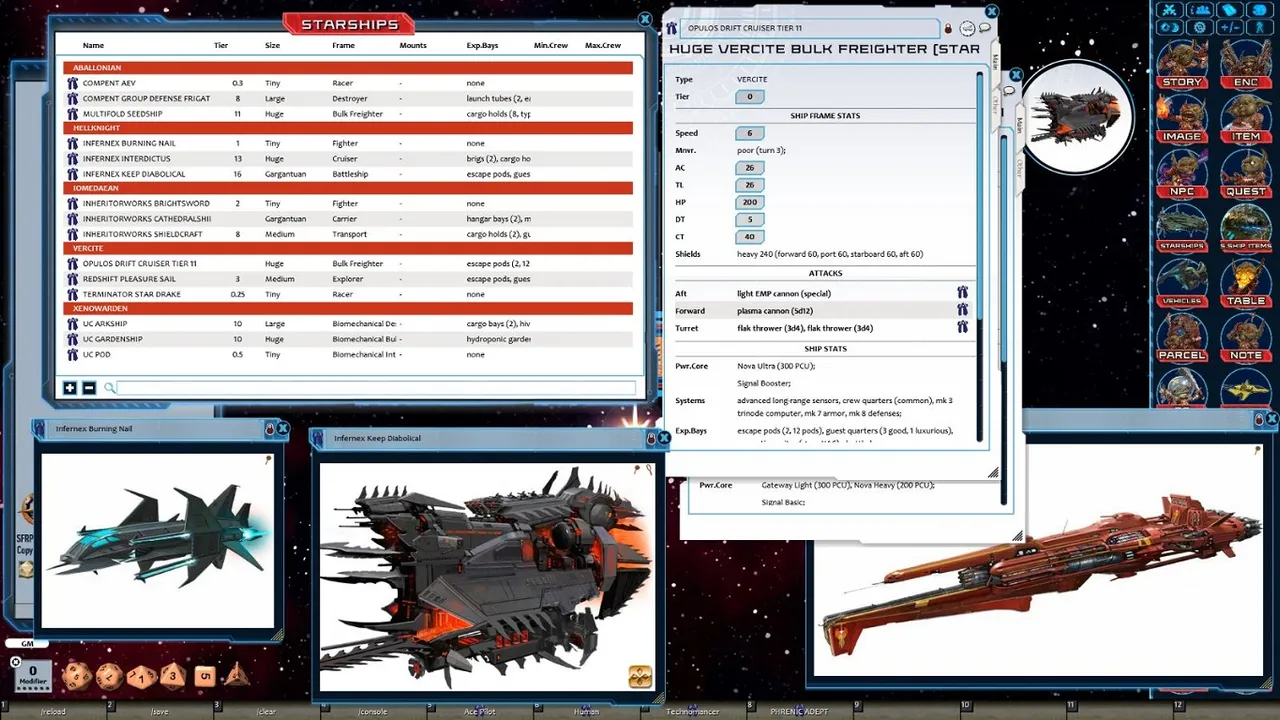 Fantasy Grounds - Starfinder RPG - Pact Worlds (SFRPG) Screenshot 1