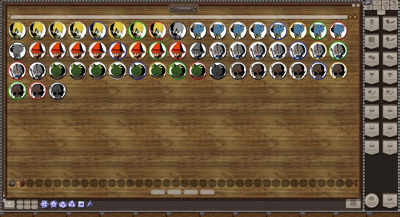 Fantasy Grounds - Chibi Characters Vol 2 (Token Pack) Screenshot 1