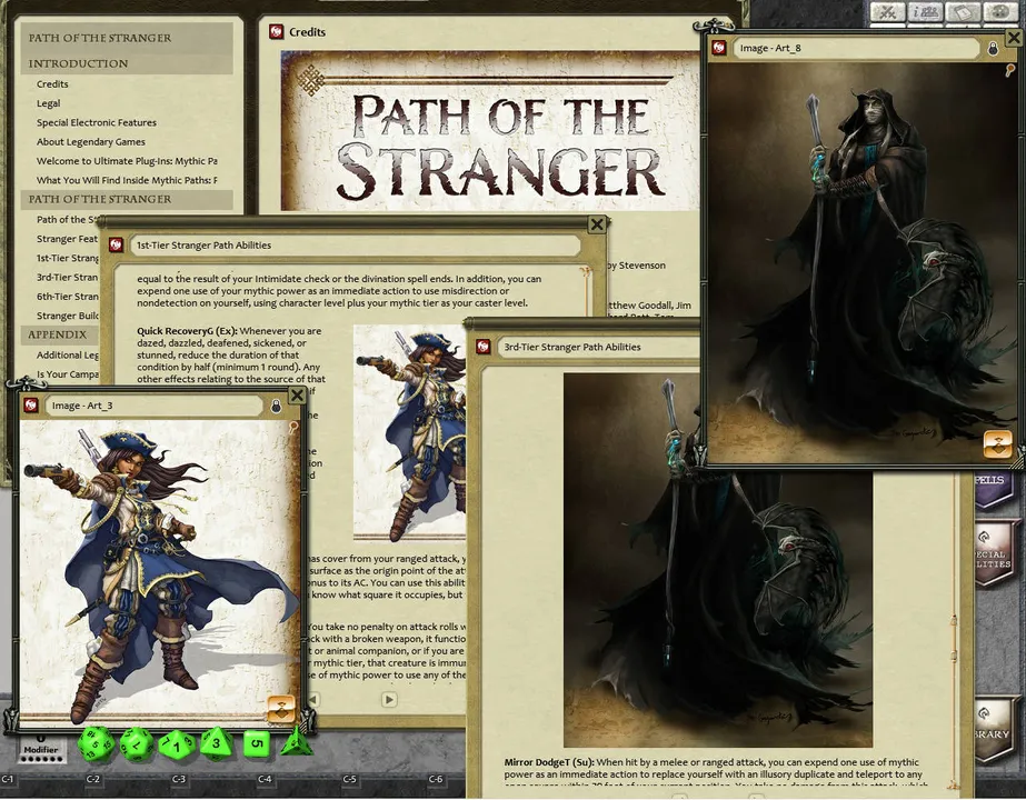 Fantasy Grounds - Path of the Stranger (PFRPG) Screenshot 0