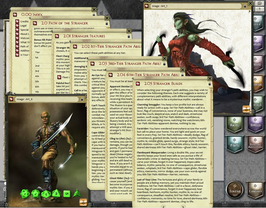 Fantasy Grounds - Path of the Stranger (PFRPG) Screenshot 2
