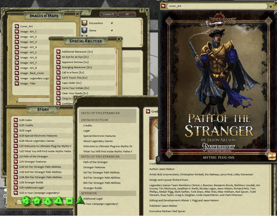 Fantasy Grounds - Path of the Stranger (PFRPG) Screenshot 1