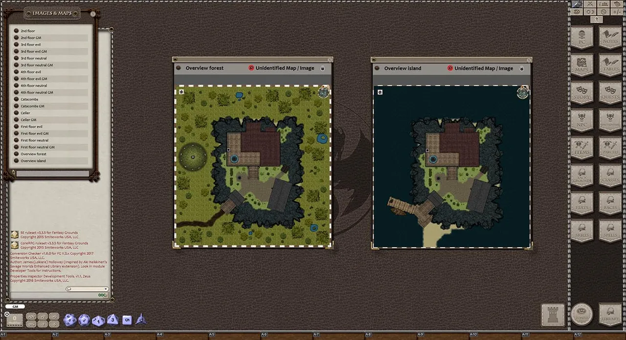 Fantasy Grounds - Magicians Tower (Map Pack) Screenshot 2