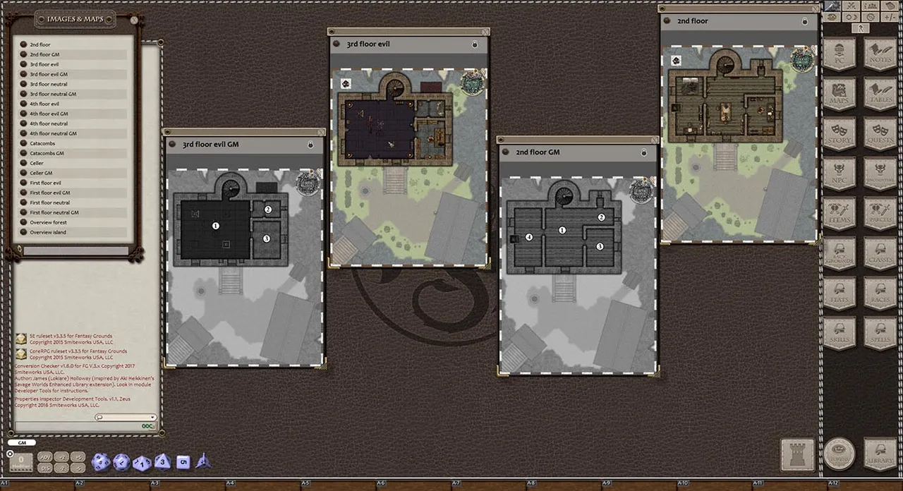 Fantasy Grounds - Magicians Tower (Map Pack) Screenshot 0
