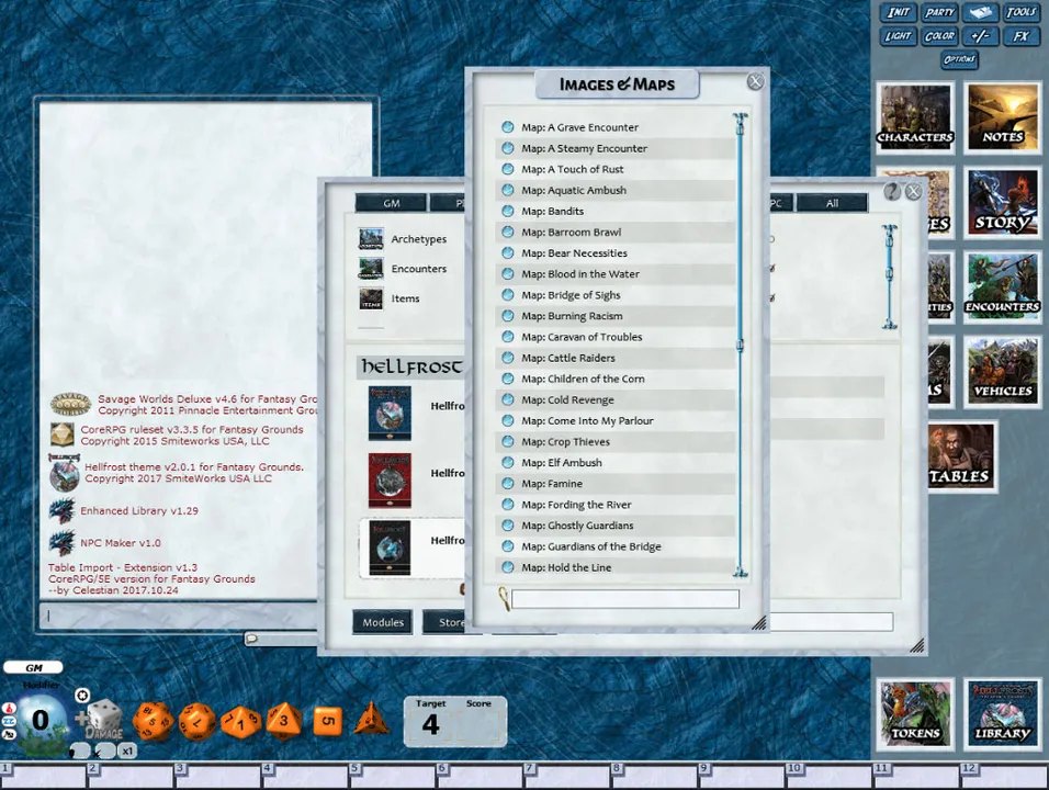 Fantasy Grounds - Hellfrost Encounters Book 1 (Savage Worlds) Screenshot 1
