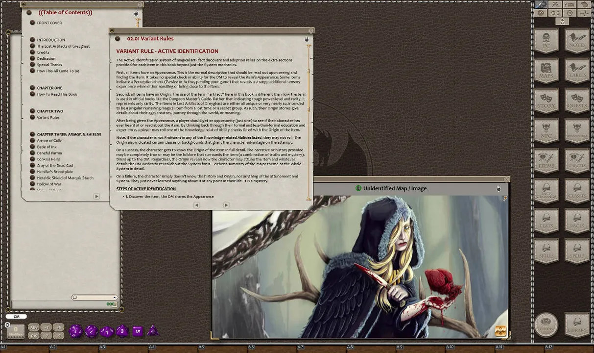 Fantasy Grounds - Lost Artifacts of Greyghast (5E) Screenshot 1