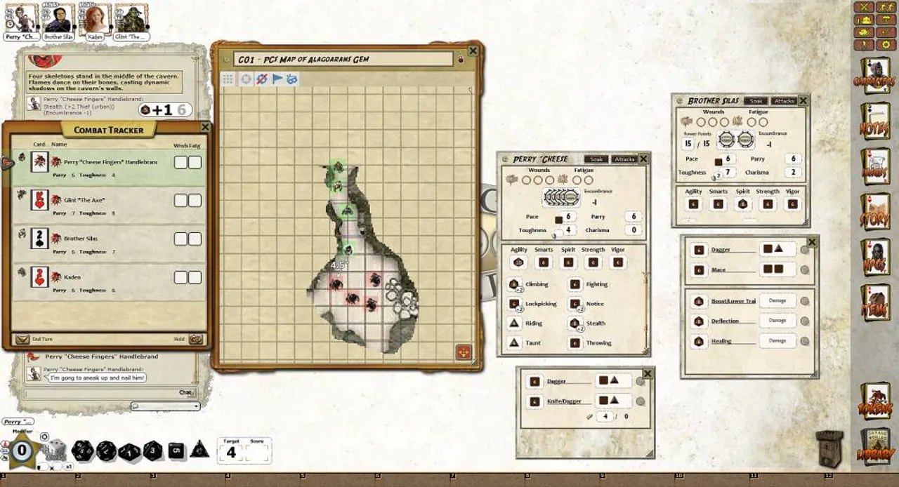 Fantasy Grounds - C01: Alagoran's Gem (Savage Worlds) Screenshot 2