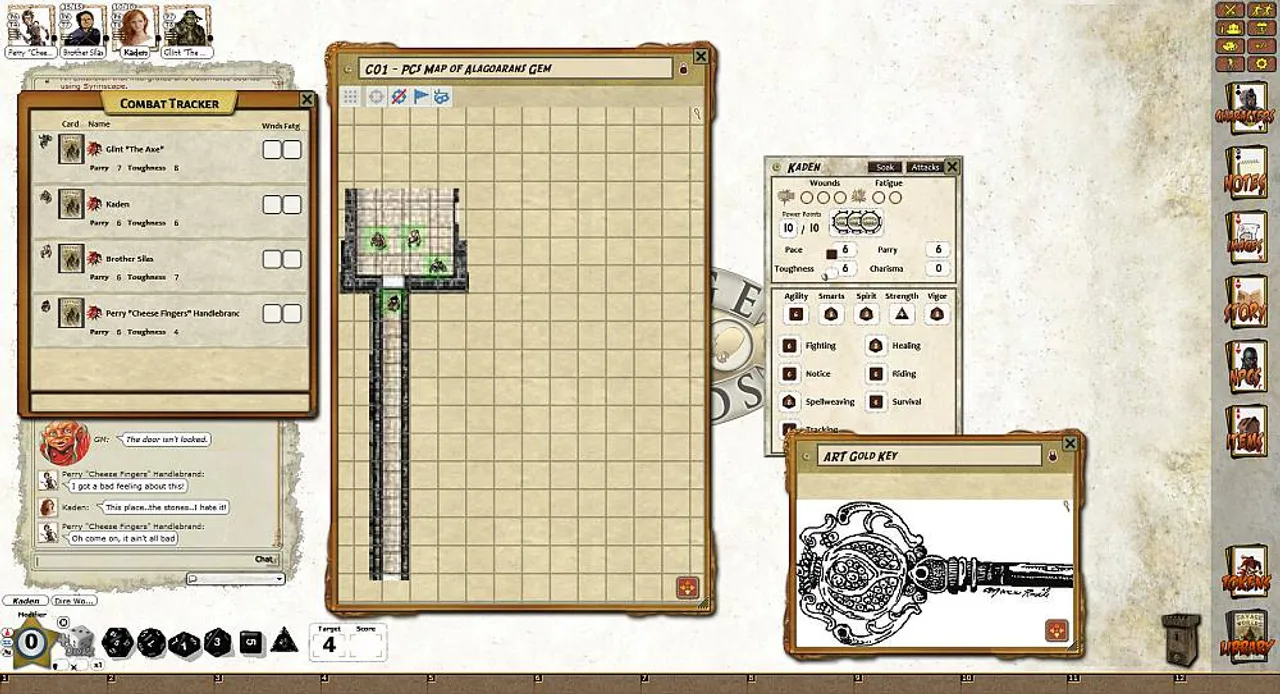 Fantasy Grounds - C01: Alagoran's Gem (Savage Worlds) Screenshot 1