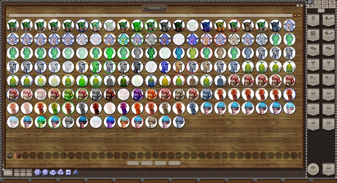 Fantasy Grounds - Sci-fi Species, Volume 3 (Token Pack) Screenshot 3