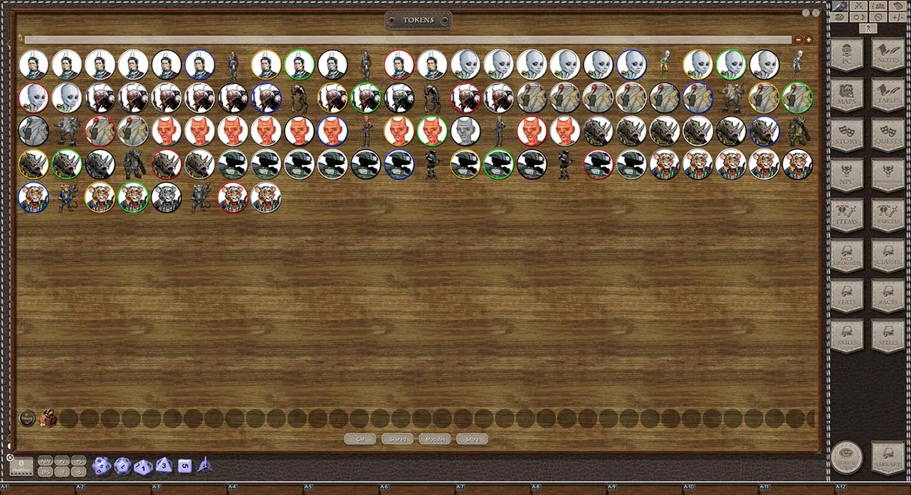 Fantasy Grounds - Sci-fi Species, Volume 2 (Token Pack) Screenshot 1