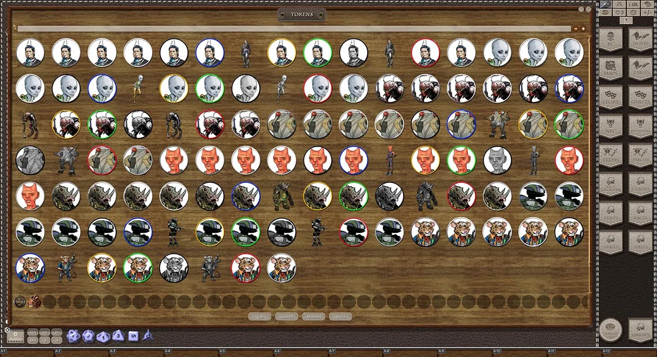 Fantasy Grounds - Sci-fi Species, Volume 2 (Token Pack) Screenshot 2