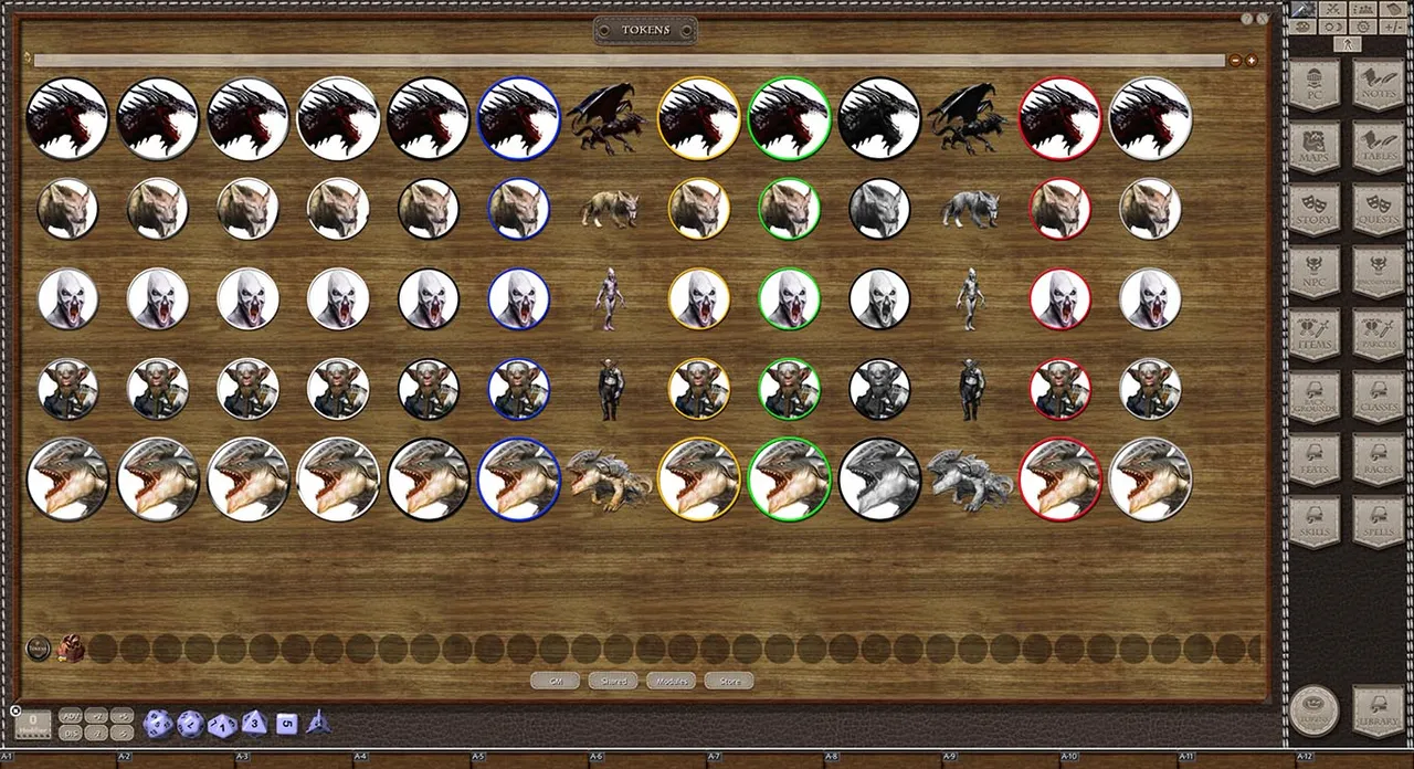 Fantasy Grounds - Creatures A-Z, Volume 3 (Token Pack) Screenshot 3