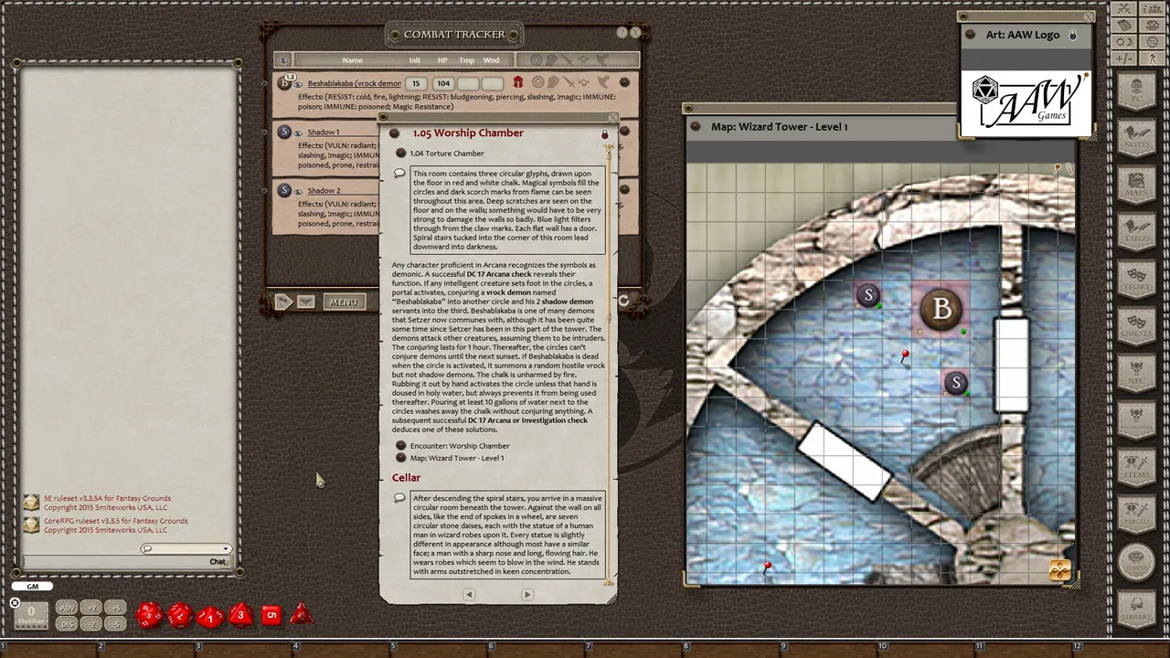 Fantasy Grounds - A09: Rogue Wizard (5E) Screenshot 1
