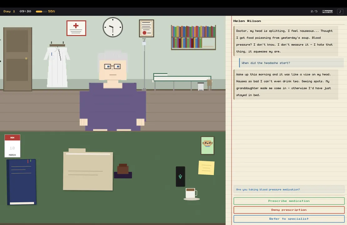 Physician Simulator Demo Screenshot 1