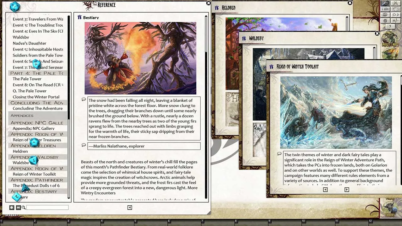 Fantasy Grounds - Pathfinder RPG - Reign of Winter AP 1: The Snows of Summer (PFRPG) Screenshot 4