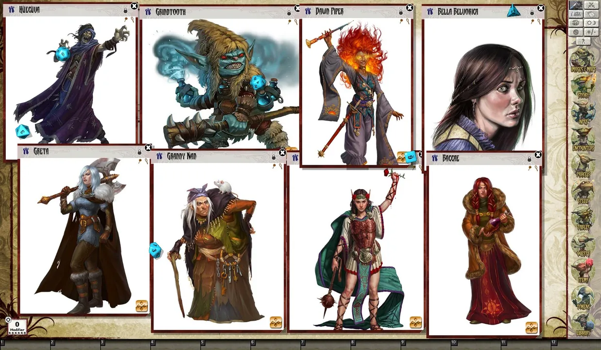 Fantasy Grounds - Pathfinder RPG - Reign of Winter AP 2: The Shackled Hut (PFRPG) Screenshot 0