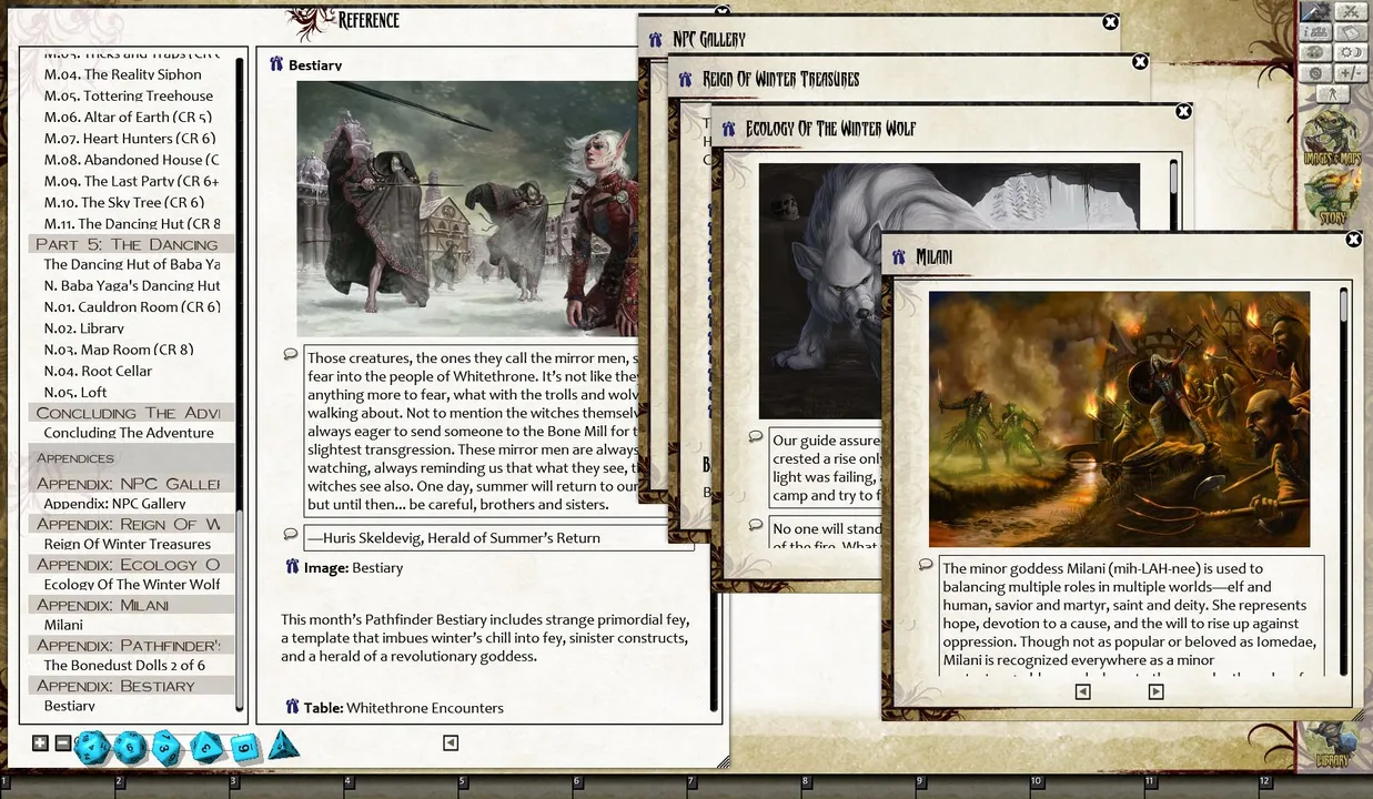 Fantasy Grounds - Pathfinder RPG - Reign of Winter AP 2: The Shackled Hut (PFRPG) Screenshot 2