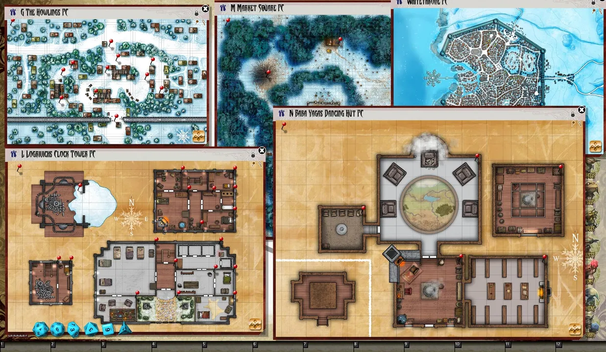 Fantasy Grounds - Pathfinder RPG - Reign of Winter AP 2: The Shackled Hut (PFRPG) Screenshot 3