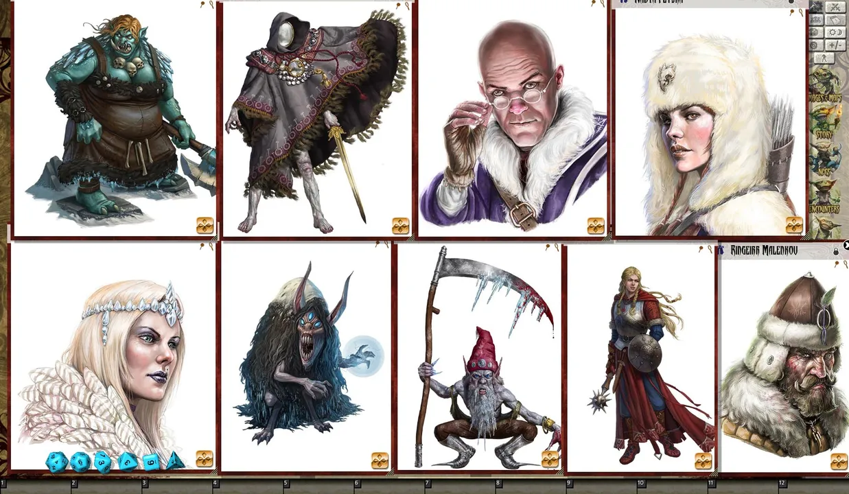 Fantasy Grounds - Pathfinder RPG - Reign of Winter AP 2: The Shackled Hut (PFRPG) Screenshot 1