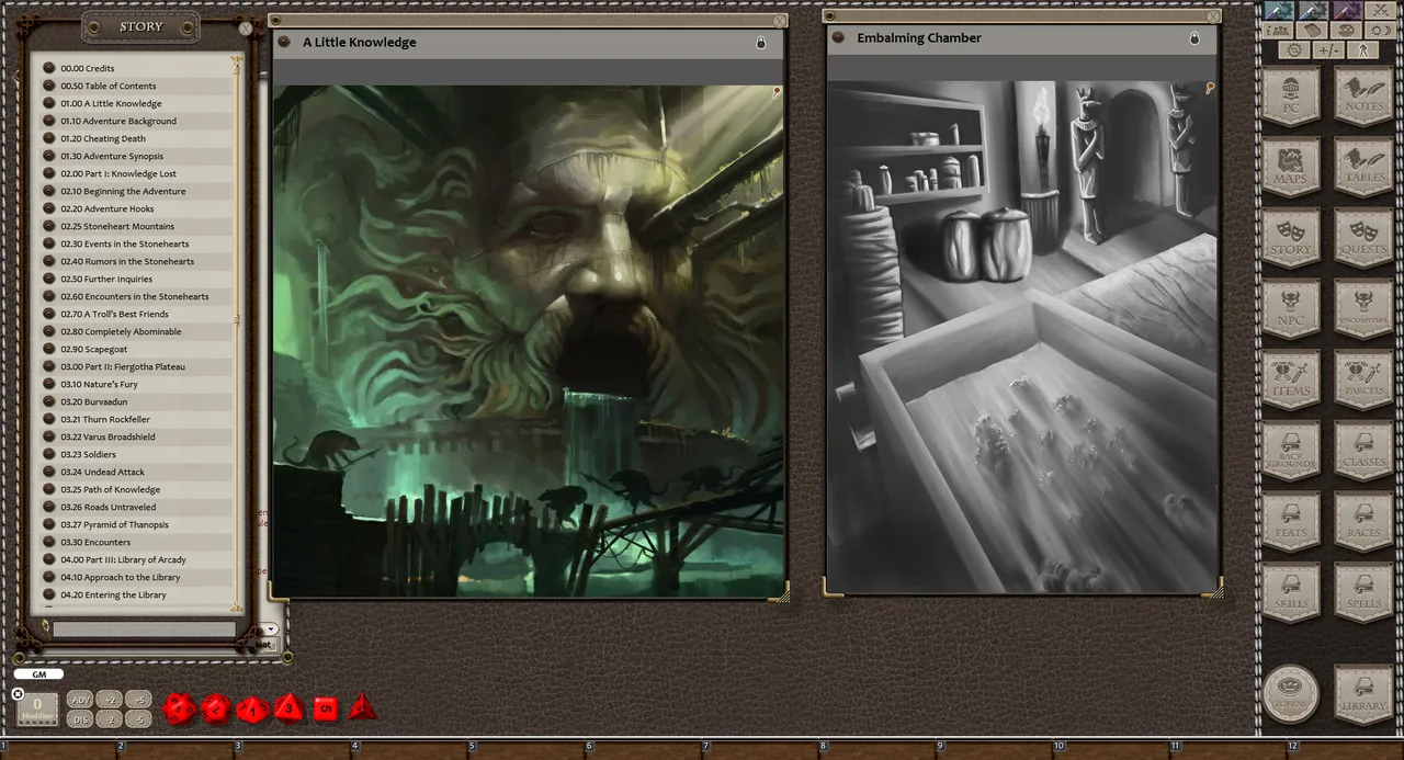 Fantasy Grounds - Quests of Doom 4: A little knowledge (5E) Screenshot 0