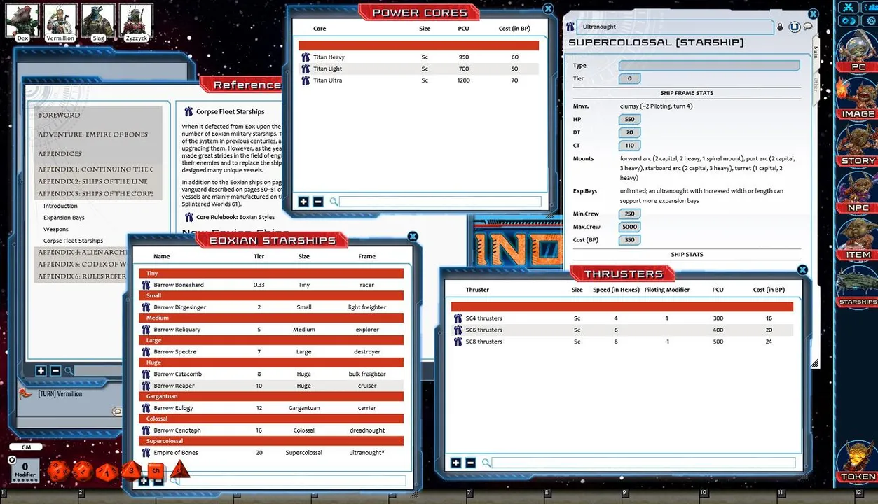 Fantasy Grounds - Starfinder RPG - Dead Suns AP 6: Empire of Bones (SFRPG) Screenshot 2