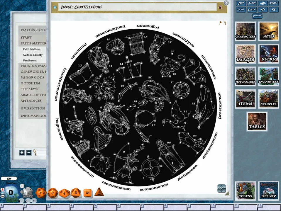 Fantasy Grounds - Hellfrost: Matters of Faith (Savage Worlds) Screenshot 3